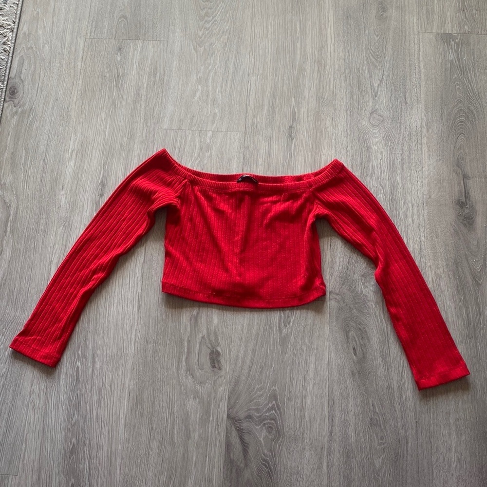 Long Sleeve Crop Top